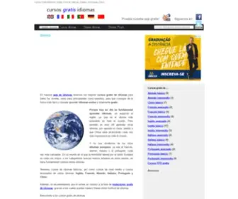 Cursosgratisidiomas.com(Los mejores cursos online gratis para aprender idiomas) Screenshot