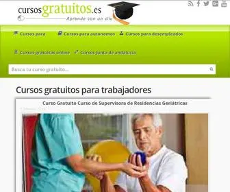 Cursosgratuitos.es(Cursos Gratuitos encuentra los mejores cursos online gratuitos) Screenshot