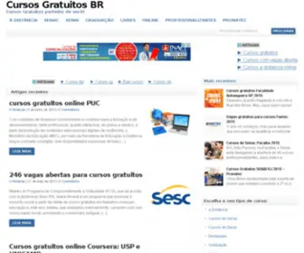 Cursosgratuitosbr.com.br(Cursos Gratuitos BR) Screenshot