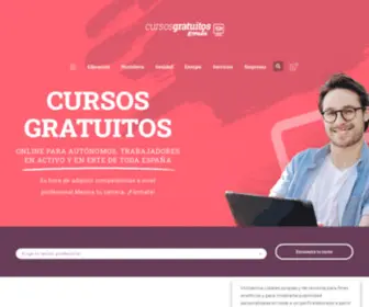 Cursosgratuitosespana.es(CURSOS GRATIS ONLINE) Screenshot