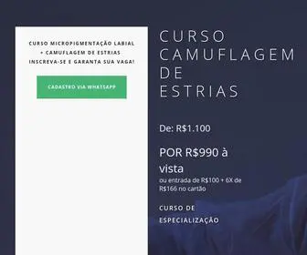 Cursosjulianaparra.com(Curso Camuflagem de Estrias) Screenshot