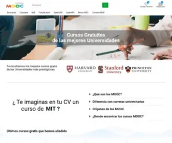 Cursosmooc.org(Cursos MOOC) Screenshot