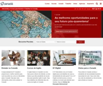 Cursosnocanada.com.br(Intercambio Canada) Screenshot