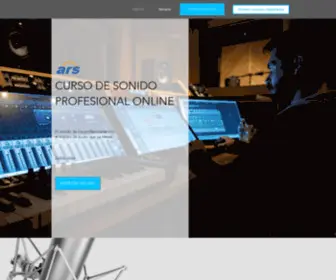 Cursosonidoonline.com(Curso Sonido Profesional) Screenshot