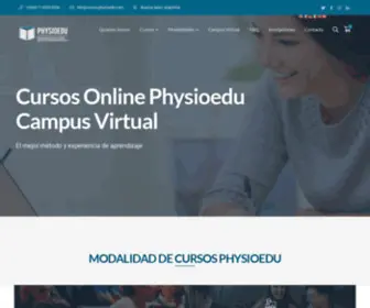 Cursosphysioedu.com(Web Physioedu Muestra) Screenshot