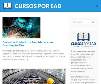 Cursosporead.com(Cursos por EAD) Screenshot