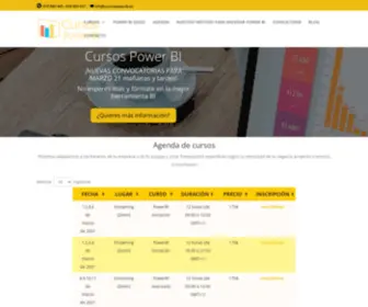 Cursospowerbi.es(Cursos Power BI) Screenshot