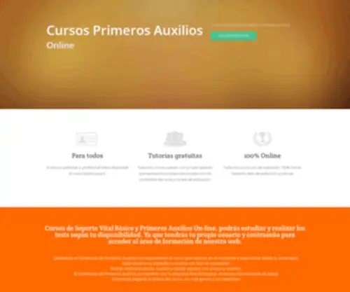 Cursosprimerosauxilios.net(Cursos) Screenshot