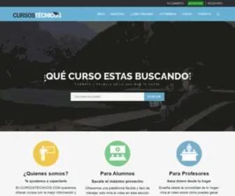 Cursostecnicos.com(Cursos Técnicos) Screenshot