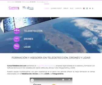 Cursosteledeteccion.com(Teledetección) Screenshot