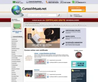 Cursosvirtuais.net(Cursos Online com Certificado) Screenshot