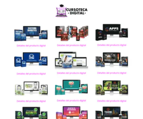 Cursotecadigital.com(Cursoteca Digital) Screenshot
