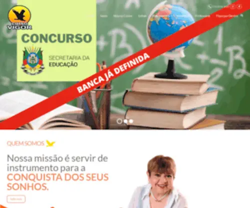 Cursovigor.com.br(Cursovigor) Screenshot