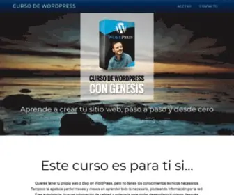 Cursowordpresscongenesis.com(How to cite a web site in an essay) Screenshot