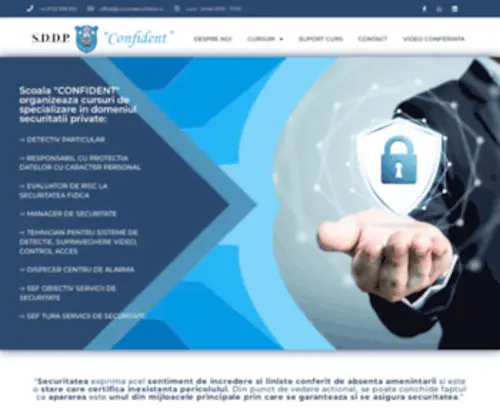 Cursurisecuritate.ro(Cursuri Securitate) Screenshot