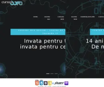 Cursuriweb.ro(Cursuri WEB DESIGN (HTML5) Screenshot