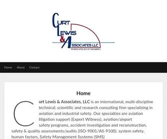 Curt-Lewis.com(Targeting Safety & Risk Management) Screenshot