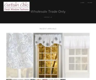 Curtainchic.com(Curtain Chic) Screenshot