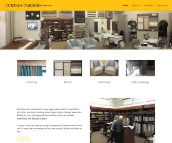 Curtaincorner.biz(Curtain Corner) Screenshot