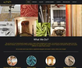 Curtainmakers.in(Designing) Screenshot