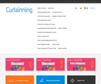 Curtainning.com(Curtainning Store) Screenshot