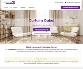 Curtains-Dubai.ae(Curtains Dubai) Screenshot