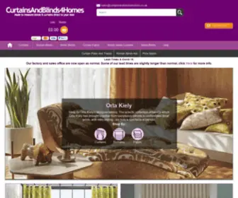 Curtainsandblinds4Homes.co.uk(Made to Measure Curtains) Screenshot