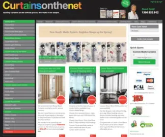 Curtainsonthenet.com.au(Curtains Online Australia) Screenshot