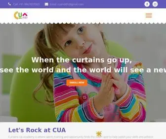 Curtainsupacademy.com(Curtains Up Academy) Screenshot