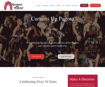 Curtainsuppagosa.org(Tour) Screenshot