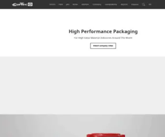 Curtec.com(High Performance Packaging by CurTec) Screenshot