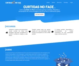 Curtidasnoface.com(Curtidasnoface) Screenshot