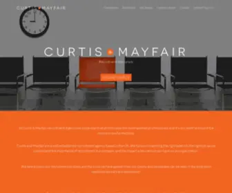 Curtisandmayfair.com(Recruitment Specialist) Screenshot