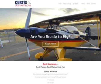 Curtisaviation.com.au(Leading Flight School Sydney Flying Lessons Curtis Aviation) Screenshot