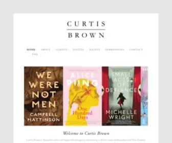 Curtisbrown.com.au(Curtis Brown) Screenshot