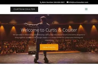 Curtiscoulter.com(Curtis & Coulter) Screenshot