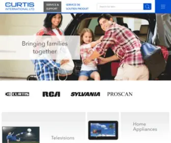 Curtisint.com(Curtis International) Screenshot