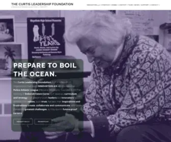 Curtisleadershipfoundation.org(In Memory of Deborah Eaton Curtis) Screenshot