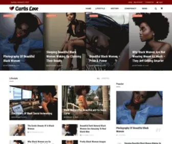 Curtislove.com(Curtis Love Talks Celeb Gossip) Screenshot