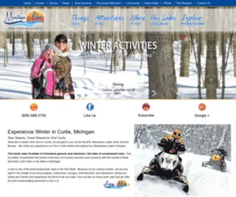 Curtismi.com(Curtis, MI & The Manistique Lakes) Screenshot