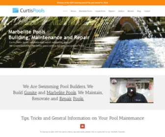 Curtispools.co.za(Curtis Swimming Pools) Screenshot