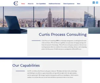 Curtisprocessconsulting.com(CPC) Screenshot