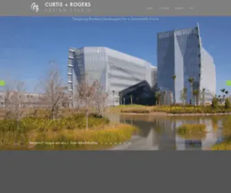 Curtisrogers.com(Designing Resilient Landscapes for a Sustainable Future) Screenshot