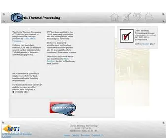 Curtisthermal.com(Curtis Thermal Processing) Screenshot
