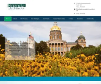 Curtpatterson.com(Financial Architects) Screenshot