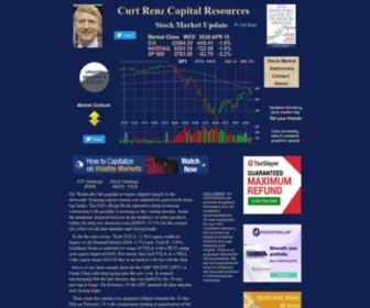 Curtrenz.com(Curt Renz Capital Resources) Screenshot