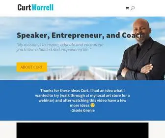 Curtworrell.com(Curt Worrell) Screenshot