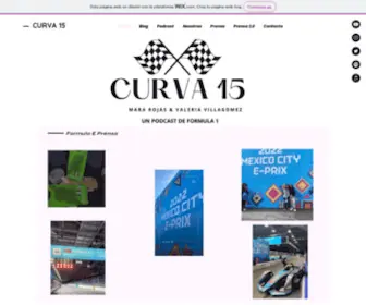 Curva15.com(Formula 1) Screenshot