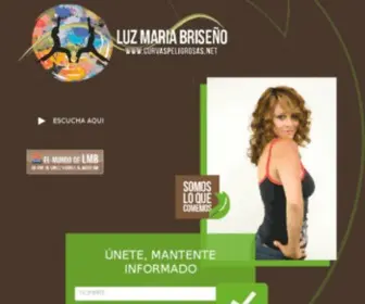 Curvaspeligrosas.net(Luz Maria Briseno) Screenshot
