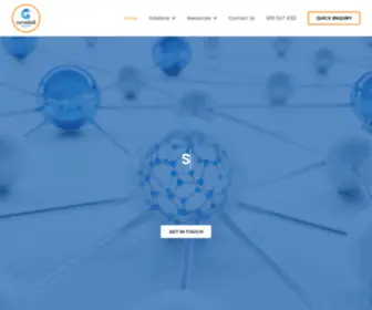 Curveballsolutions.com(Managed IT Services) Screenshot